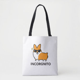Red Incorgnito Premium Tote Bag
