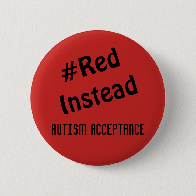 Red Instead Button (Front)