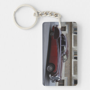 Red Jaguar Mark IX Keychain