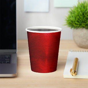 RED JELLO PAPER CUPS