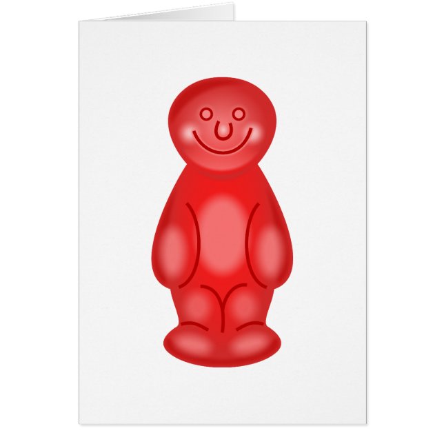 Red Jelly Baby (Front)