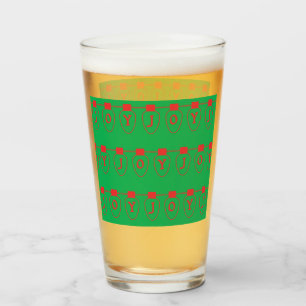 Red Joy Lights Glass