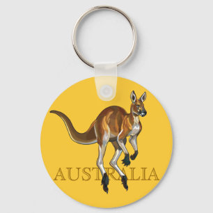 red kangaroo keychain