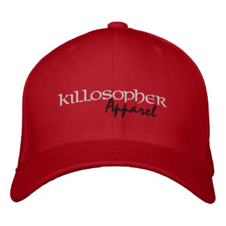 Red Killosopher Apparel Flexfit Cap