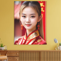 red kimono