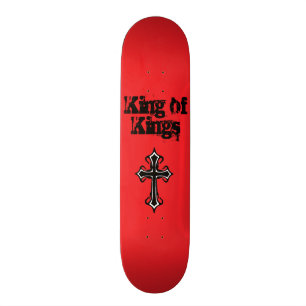 Red King of Kings Skateboard Deck