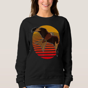 Red Kite Biologist Ornithologist Bird Motif 18 Sweatshirt
