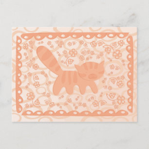 Red Kitten1 Postcard