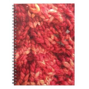 Red Knitting Notebook