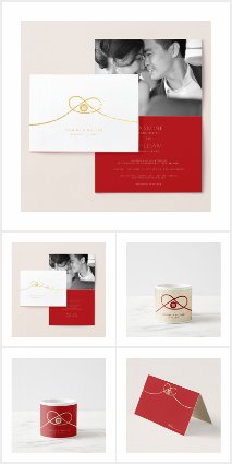 RED KNOT DOUBLE HAPPINESS | CHINESE WEDDING SUITE