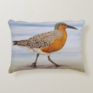 Red Knot Pillow