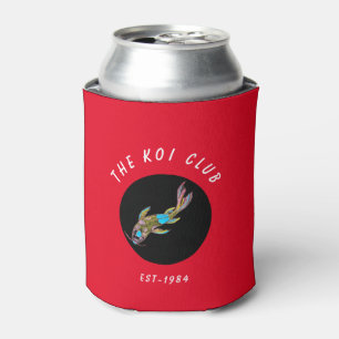 Red Koi Insulated Can Cooler