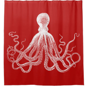 Red Kraken Octopus