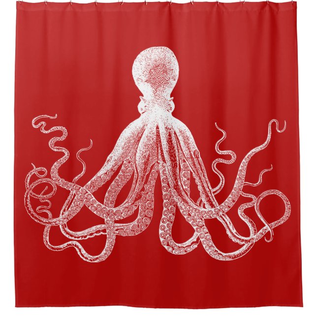 Red Kraken Octopus (Front)