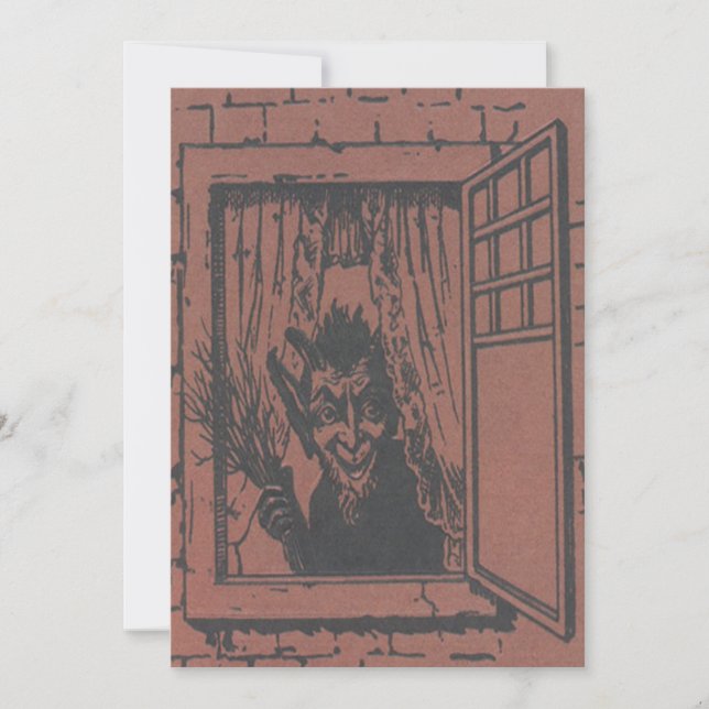 Red Krampus Window Switch (Front)