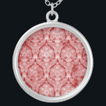 Red Lace Sterling Silver Necklace<br><div class="desc">Beautiful Red Lace Sterling Silver Necklace. Great as a wedding favour, wedding gift, birthday gift or holiday gift.</div>