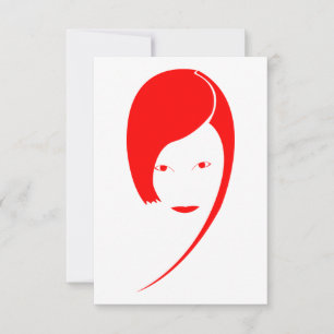 red lady invitation