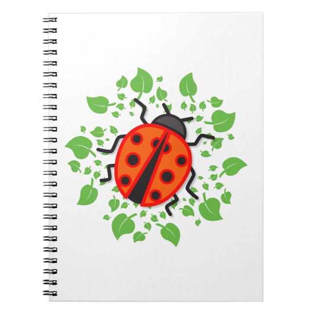Red ladybug notebook (Front)