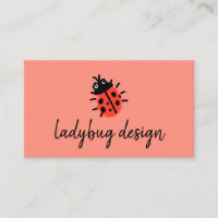 Red Ladybug Red Black