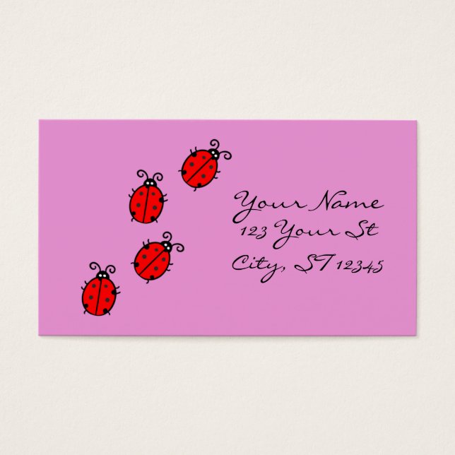 Red Ladybugs Crawling Thunder_Cove (Front)
