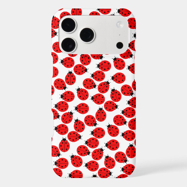 Red Ladybugs Pattern (Back)