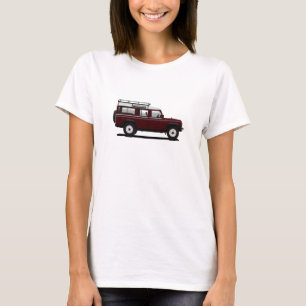 Red Land Rover 110 T-Shirt