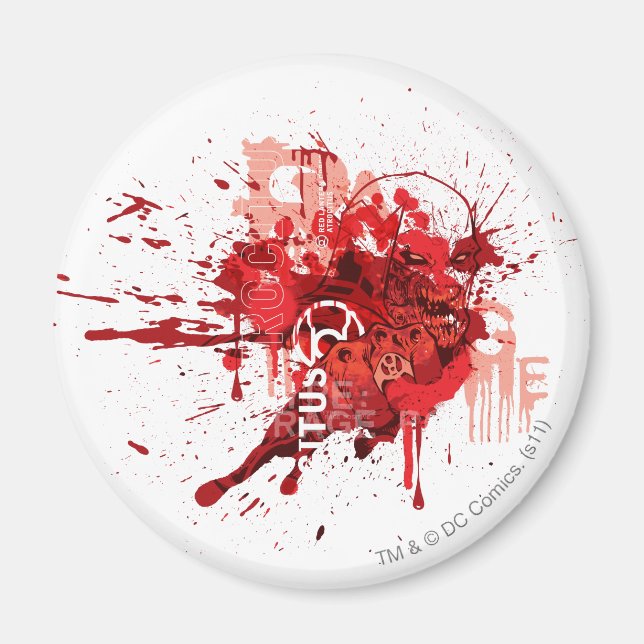 Red lantern Corps Collage Magnet (Front)