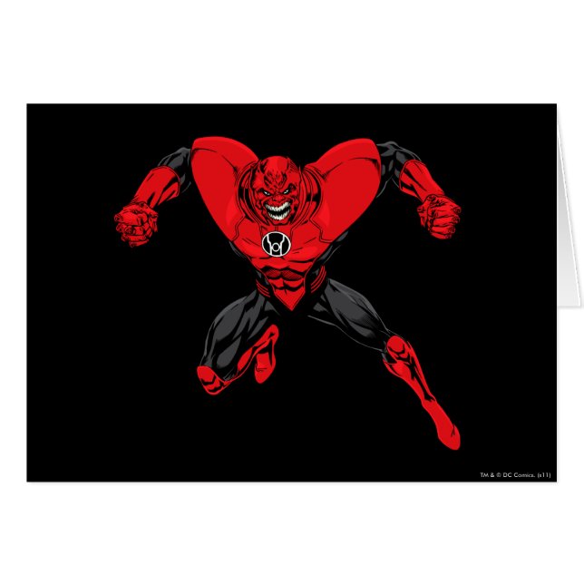 Red Lantern Corps - Rage Jump 1 (Front Horizontal)