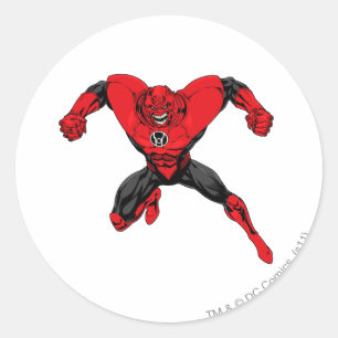 Red Lantern Corps - Rage Jump 1 Classic Round Sticker
