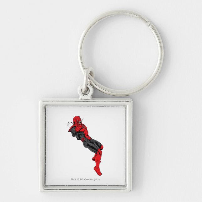 Red Lantern Corps - Rage Leaning 1 Keychain (Front)
