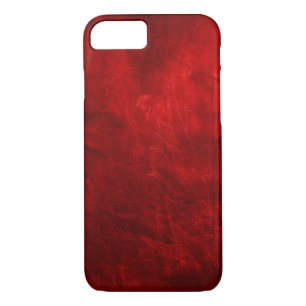 Red Leather Case-Mate iPhone Case