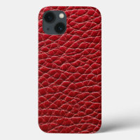 Red leather pattern
