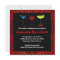 Red Leopard Animal Print Bachelorette Party Invite