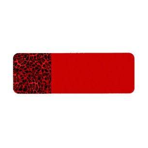 RED LEOPARD WOBBLE PATTERN BACKGROUNDS WALLPAPERS