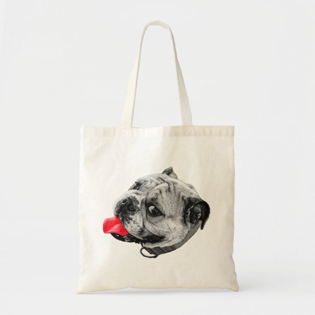 Red Lick Flair Tote Bag (Front)