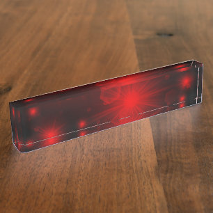 red light stars nameplate