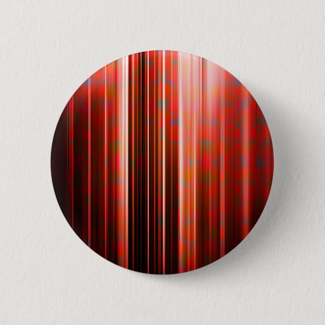 Red light streaks pattern 2 inch round button (Front)