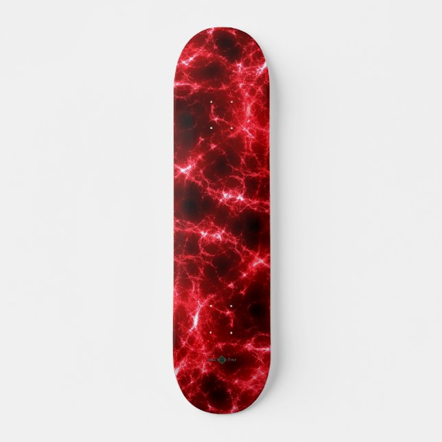 Red Light Streams Skateboard (Front)