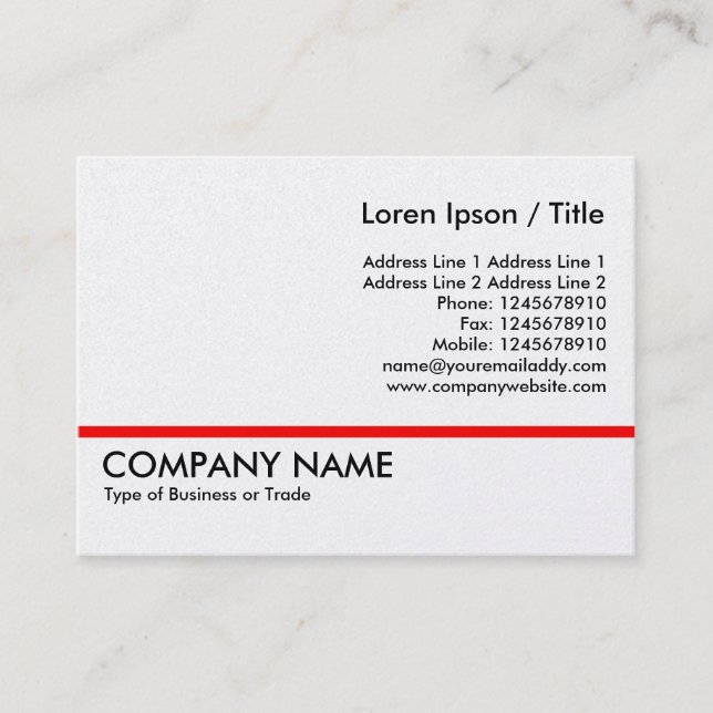 Red Line - Gold Card (Front)