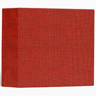 Red Linen Texture Blank Fabric Clean Binder