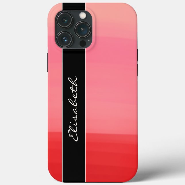 Red lines Case-Mate iPhone case (Back)