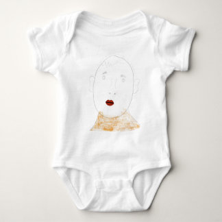 Red Lips Baby Bodysuit