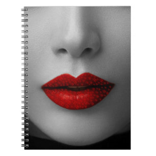 Red Lips Carnet Notebook