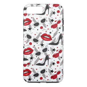 Red Lips Case-Mate iPhone Case