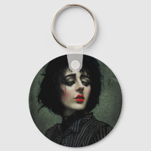 Red Lips Keychain