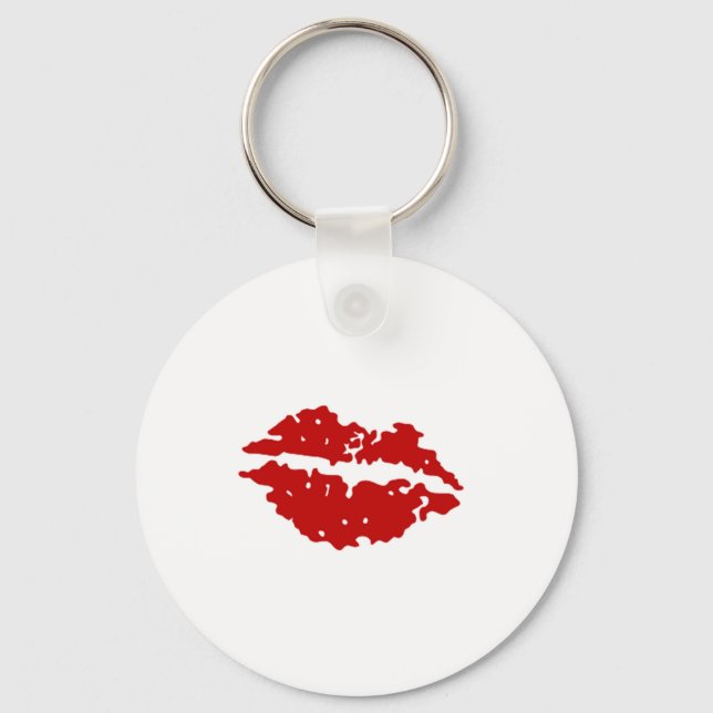 Red Lips Keychain (Front)