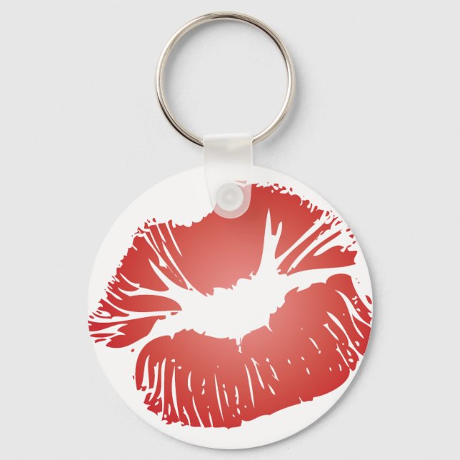 Red Lips Keychain (Front)