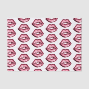 Red Lips Kiss  Tissue Paper
