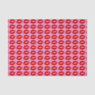 "Red Lips Kiss" Tissue Paper