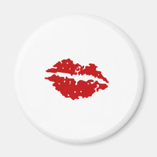 Red Lips Magnet
